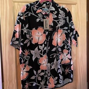 Mens Margaritaville button down shirt